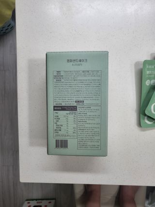 [뷰캔] 건강한 식사대용 앰퍼샌드 단백질 쉐이크 초코&말차 50g — 5점을 준 리뷰어가 2022년 6월 올린 사용 사진