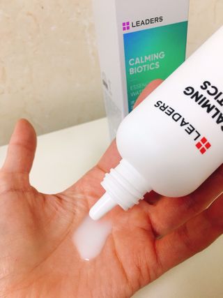 리더스코스메틱 리더스 카밍 바이오틱스 에센스 워터 — 5점을 준 리뷰어가 2021년 1월 올린 사용 사진