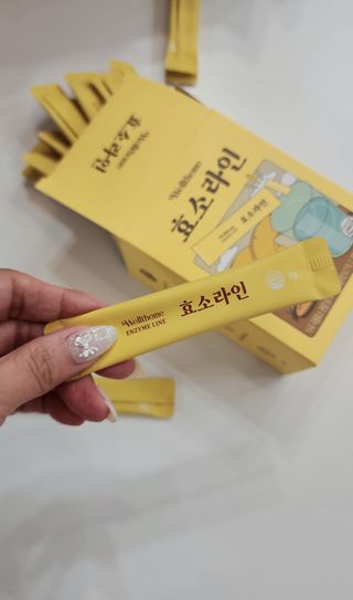 목 넘김이 편한 곡물발효효소 웰테므 효소라인 — 5점을 준 리뷰어가 2023년 11월 올린 사용 사진