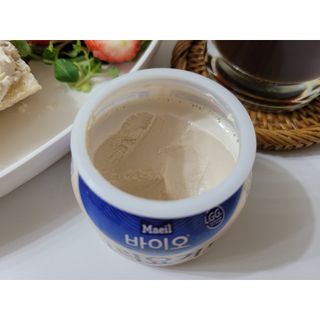 매일바이오 그릭요거트 오리지널 플레인 4개, 로스터리 커피믹스 4개 — 4점을 준 리뷰어가 2021년 12월 올린 사용 사진