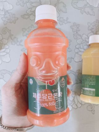 탐라원 제주의 맛, 몬딱주스 4종세트 - 한라봉몬딱주스, 천혜향몬딱주스, 청귤에이드, 당근몬딱주스 — 5점을 준 리뷰어가 2021년 8월 올린 사용 사진