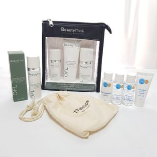 프랑스 뷰티메드 OFL 리밸런싱 케어 3종 키트 (OFL세럼 30ml & 딸라스파 어메니티 4종 증정) — 5점을 준 리뷰어가 2022년 9월 올린 사용 사진