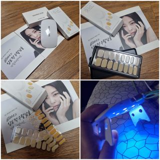 데싱디바 글레이즈 젤네일 스노쿨링 네일_5종 중 택 1 — 5점을 준 리뷰어가 2021년 8월 올린 사용 사진