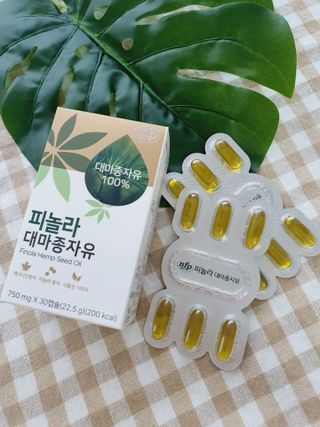 nfp 피놀라 대마종자유 — 5점을 준 리뷰어가 2021년 6월 올린 사용 사진