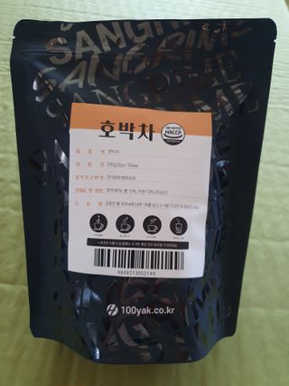 산그리메 국내산 호박차 100티백 대용량 삼각티백차 — 5점을 준 리뷰어가 2021년 7월 올린 사용 사진