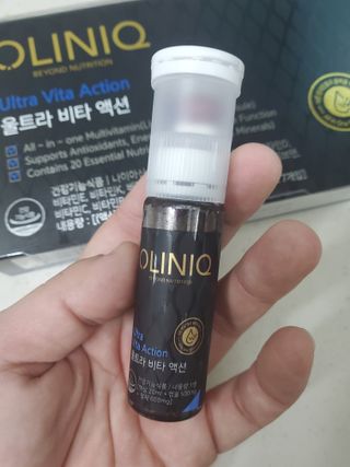 올리닉 울트라비타액션 — 5점을 준 리뷰어가 2021년 11월 올린 사용 사진