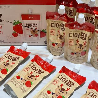 [몸엔용] 우리 아이 건강간식, 달콤한 녹용곤약젤리 디어팡 4종 — 5점을 준 리뷰어가 2022년 4월 올린 사용 사진