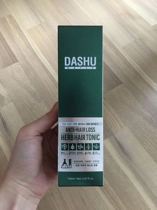 다슈코리아 다슈 데일리 안티 헤어로스 허브 헤어토닉 150ml — 5점을 준 리뷰어가 2021년 2월 올린 사용 사진