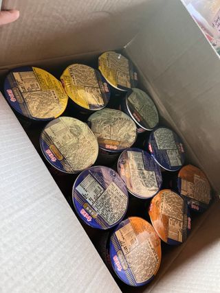 NISSIN 닛신 컵누들  4종 - 씨푸드오리지날, 씨푸드 스파이시, 씨푸드 커리, 씨푸드 XO소스 — 5점을 준 리뷰어가 2022년 5월 올린 사용 사진