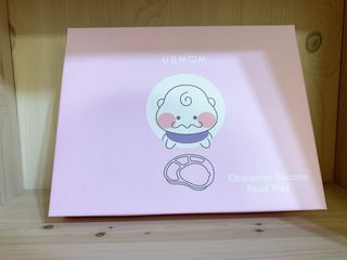 유비맘 캐릭터 실리콘 흡착 식판_색상 랜덤발송 — 5점을 준 리뷰어가 2021년 1월 올린 사용 사진