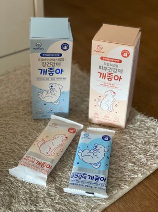 My Pet Care 모발과 모질 피부건강에 개좋아 — 5점을 준 리뷰어가 2021년 2월 올린 사용 사진