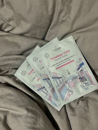세뚜아(Cettua) 나우[세뚜아] 타임리스 바이탈 페이셜 마스크팩  Cettua Timeless  Vital Mask 4매 — 5점을 준 리뷰어가 2024년 2월 올린 사용 사진