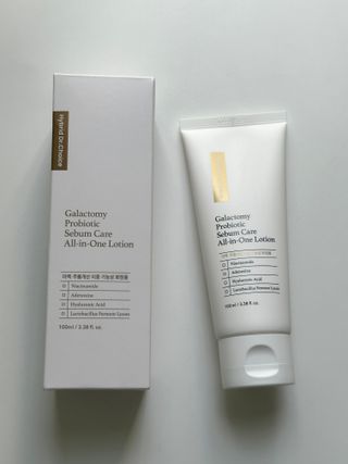 하이브리온 [구매평]닥터초이스 갈락토미 프로바이오틱 세범케어 올인원 로션 1개, 100ml — 4.5점을 준 리뷰어가 2025년 9월 올린 사용 사진