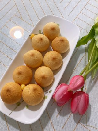 한성기업 베이크볼 치즈몽땅 300g x 2봉 — 4.5점을 준 리뷰어가 2021년 9월 올린 사용 사진