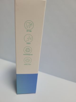 [심폐소생소] 무불소 임산부 천연 치약 — 5점을 준 리뷰어가 2021년 8월 올린 사용 사진