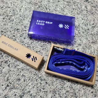 베이컨박스 [BACON] 고아웃클럽 이지그립 리드줄, 목줄 세트-BLUE — 5점을 준 리뷰어가 2021년 7월 올린 사용 사진