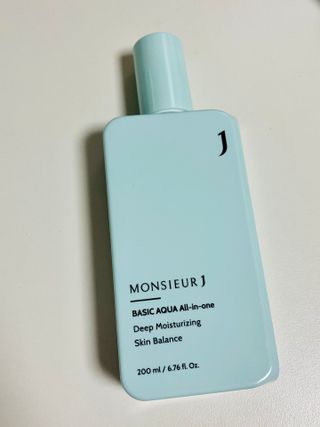[정우성 올인원] 무슈제이 베이직 아쿠아 올인원 / 남자 화장품 브랜드 — 5점을 준 리뷰어가 2021년 3월 올린 사용 사진