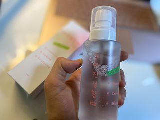 [시카앰플] 묘오한 고마진정할때 진정 스프레이 앰플 150ml — 5점을 준 리뷰어가 2021년 3월 올린 사용 사진