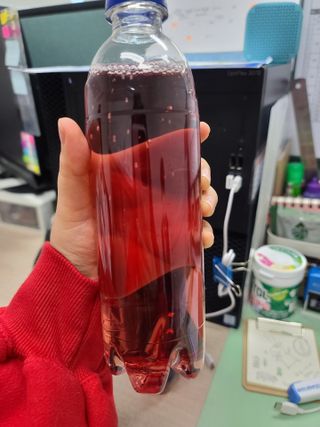 세렌디뷰티_이너뷰티 티톡스 로즈 베리 — 4점을 준 리뷰어가 2021년 3월 올린 사용 사진