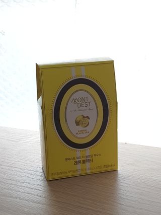 몽베스트 위드더 블랜딩 하우스 _레몬 블랙티 — 4점을 준 리뷰어가 2022년 12월 올린 사용 사진