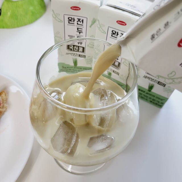 완전두유 새싹보리 저당 리뷰 사진