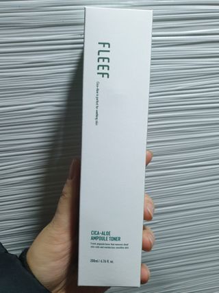 플리프 시카-알로에 앰플 토너 200ML — 5점을 준 리뷰어가 2021년 1월 올린 사용 사진