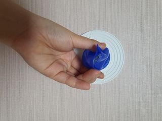 원탑쇼핑몰 원탑트랩 3초설치 얹기만하면되는 화장실냄새제거 아이디어트랩 — 3.5점을 준 리뷰어가 2021년 1월 올린 사용 사진