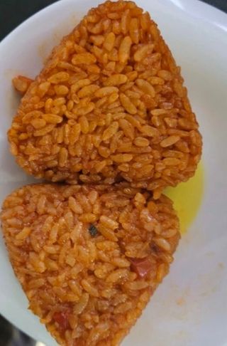 삼양냉동 [삼양] 불닭참치마요구운주먹밥+불닭볶음김치구운주먹밥 2세트구성 — 5점을 준 리뷰어가 2021년 2월 올린 사용 사진