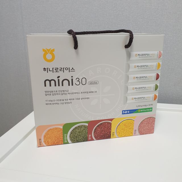 하나로라이스 기능성쌀 미니스틱 5종 30포 리뷰 사진