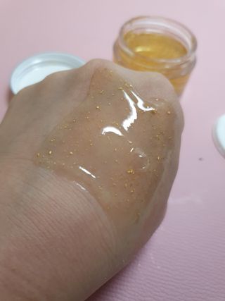 아이앤립 / EYENLIP 아이앤립 24K 골드 N 펩타이드 앰플 크림 — 5점을 준 리뷰어가 2021년 4월 올린 사용 사진