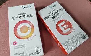 인디닥터 면역 생생 핑크 이뮨 젤리 + 타이탄 BCAA 프로틴 젤리스틱 — 5점을 준 리뷰어가 2022년 5월 올린 사용 사진