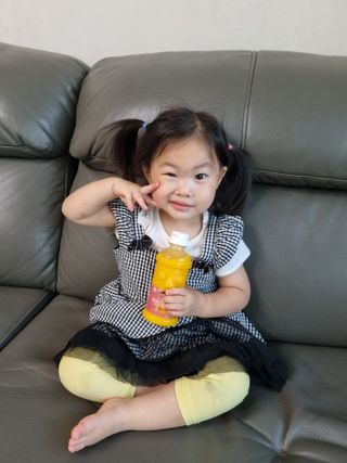 탐라원 제주의 맛, 몬딱주스 4종세트 - 한라봉몬딱주스, 천혜향몬딱주스, 청귤에이드, 당근몬딱주스 — 5점을 준 리뷰어가 2021년 7월 올린 사용 사진