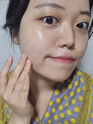 스킨큐어 산다화 울트라 젠틀 약산성 세안제 — 3점을 준 리뷰어가 2023년 3월 올린 사용 사진