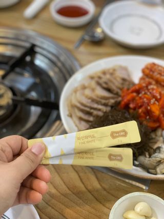 디오르 파인화이트 — 5점을 준 리뷰어가 2022년 2월 올린 사용 사진