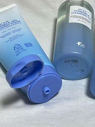 페브유 / FABYOU 페브유 pH5.5 캐모마일 젤 클렌징 폼 + 클렌징 오일 + 토너 3종 세트 — 5점을 준 리뷰어가 2021년 6월 올린 사용 사진
