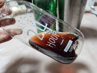 클린24시간 1BOX(5포) + 전용보틀(500ml) — 5점을 준 리뷰어가 2022년 10월 올린 사용 사진