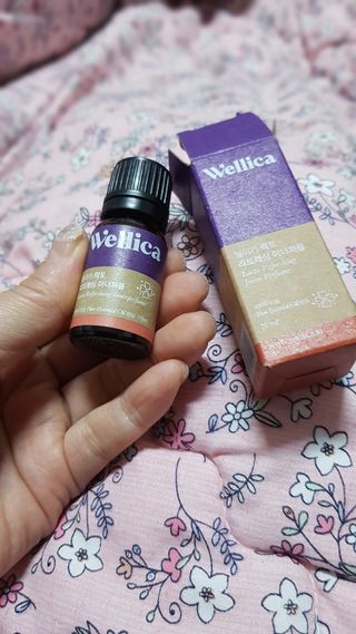 웰리카_V CARE 웰리카 락토 리프레싱 이너퍼퓸 10ml — 5점을 준 리뷰어가 2021년 3월 올린 사용 사진