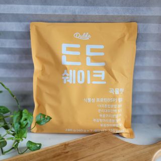 [덜다] 든든 식물성 단백질 쉐이크 40g X 7입 (곡물/딸기) — 5점을 준 리뷰어가 2023년 7월 올린 사용 사진