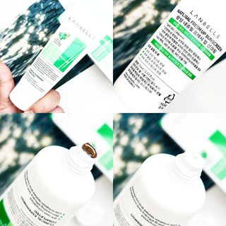 랑벨 내츄럴 프레시 업 선크림 75ml — 4점을 준 리뷰어가 2022년 5월 올린 사용 사진