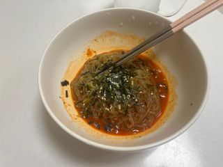 클린24시간 올리브 발효곤약면 찰비빔면 1세트-(3봉) — 4점을 준 리뷰어가 2024년 3월 올린 사용 사진