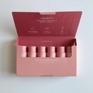 랩앤뷰티 메가 벨벳 콜라겐 12000 — 5점을 준 리뷰어가 2021년 5월 올린 사용 사진