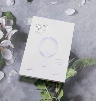 아미퓨어 촉촉하고 밝은 피부를 만들어주는 1일1팩, 아미노이펙트 마스크 10매 — 5점을 준 리뷰어가 2021년 6월 올린 사용 사진