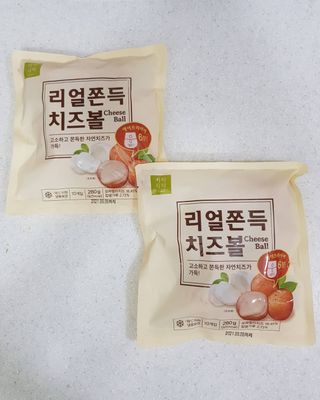 가치식탁 리얼쫀득치즈볼 — 5점을 준 리뷰어가 2021년 1월 올린 사용 사진