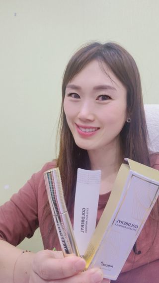 피부미 골드베릴 아이래쉬 앰플 10ml — 5점을 준 리뷰어가 2021년 10월 올린 사용 사진