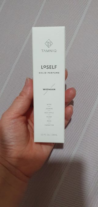 탐니크 러셀브 우먼 솔리드 퍼퓸 — 5점을 준 리뷰어가 2021년 1월 올린 사용 사진