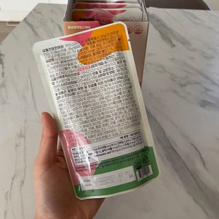 [경남제약헬스케어] 케어플러스 리셋 다이어트 청포도맛 100ml X 5포 (5일분) — 4점을 준 리뷰어가 2023년 4월 올린 사용 사진