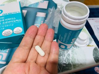 메디타민 인체유래 비피더스 포스트 프로바이오틱스 — 5점을 준 리뷰어가 2021년 3월 올린 사용 사진