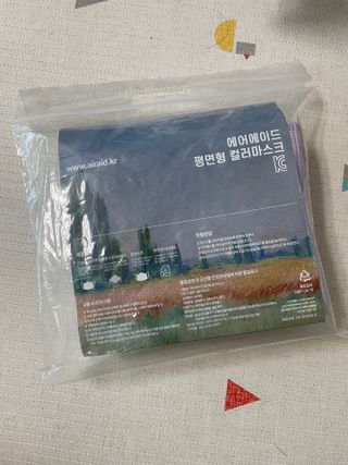 에어에이드 컬러 덴탈 마스크 — 5점을 준 리뷰어가 2021년 8월 올린 사용 사진