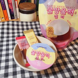 (주) 피치코리아 물방울떡젤리 X 2개입 — 5점을 준 리뷰어가 2022년 11월 올린 사용 사진