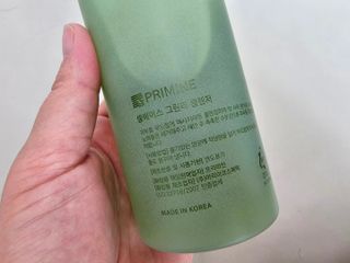 프리마인 메이크업과 들뜨는 각질까지 한방에 깐달걀로! 순하기까지한 셀베이스 그린티클렌저(200ml) — 5점을 준 리뷰어가 2023년 5월 올린 사용 사진